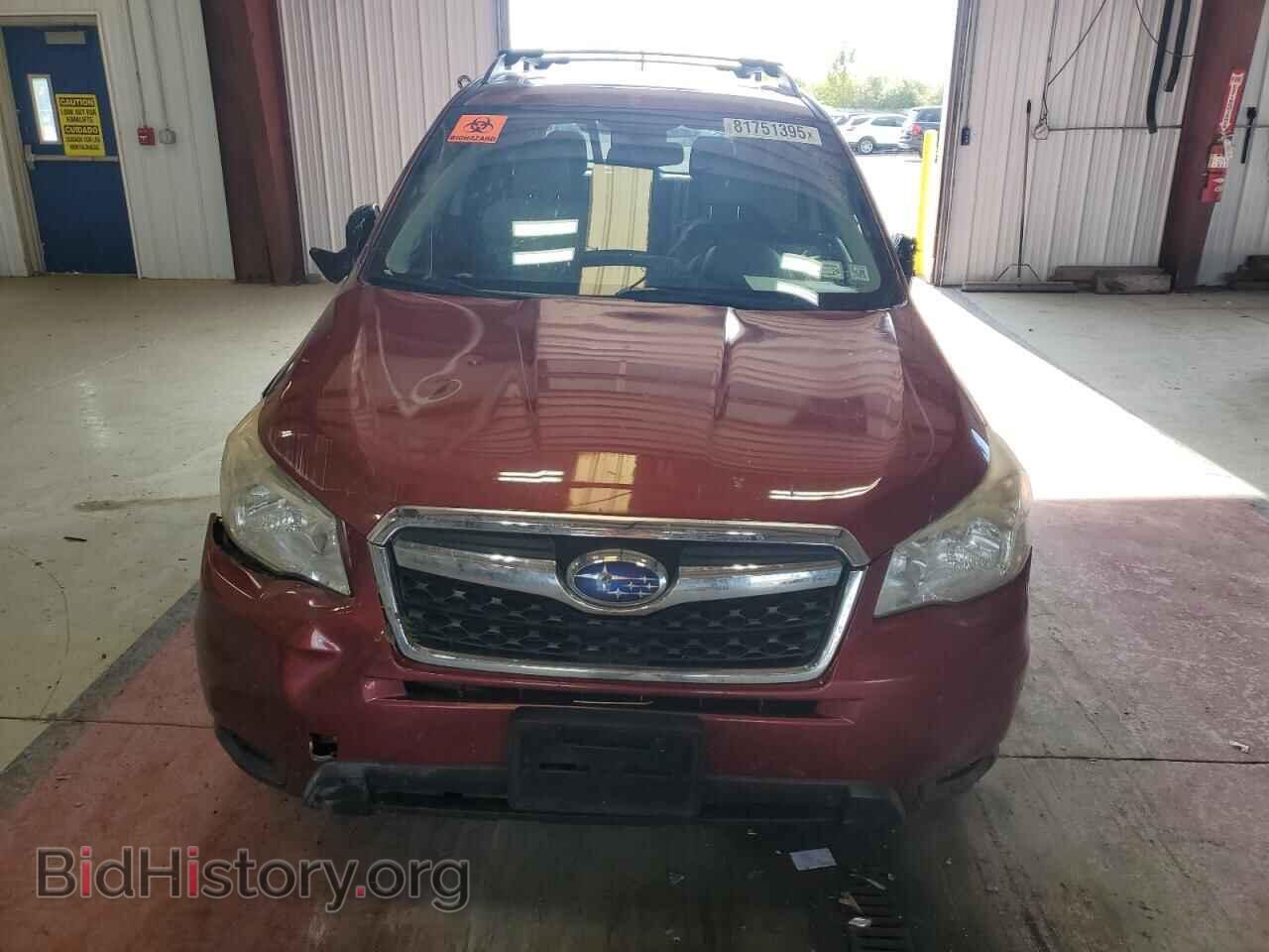 2014 SUBARU FORESTER - VIN: JF2SJAEC4EH460237 - Фото 5