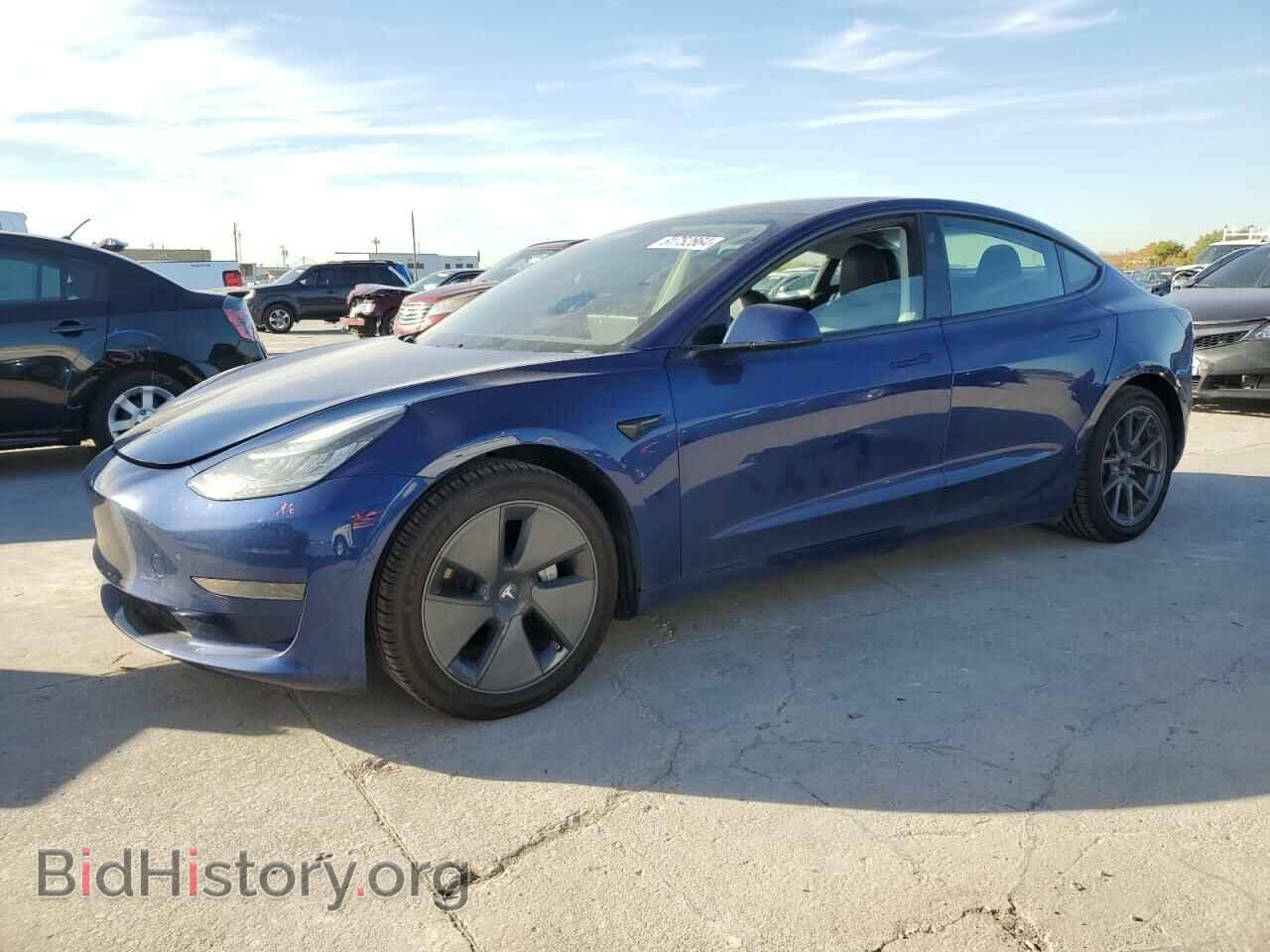 Photo 5YJ3E1EA8MF837074 - TESLA MODEL 3 2021