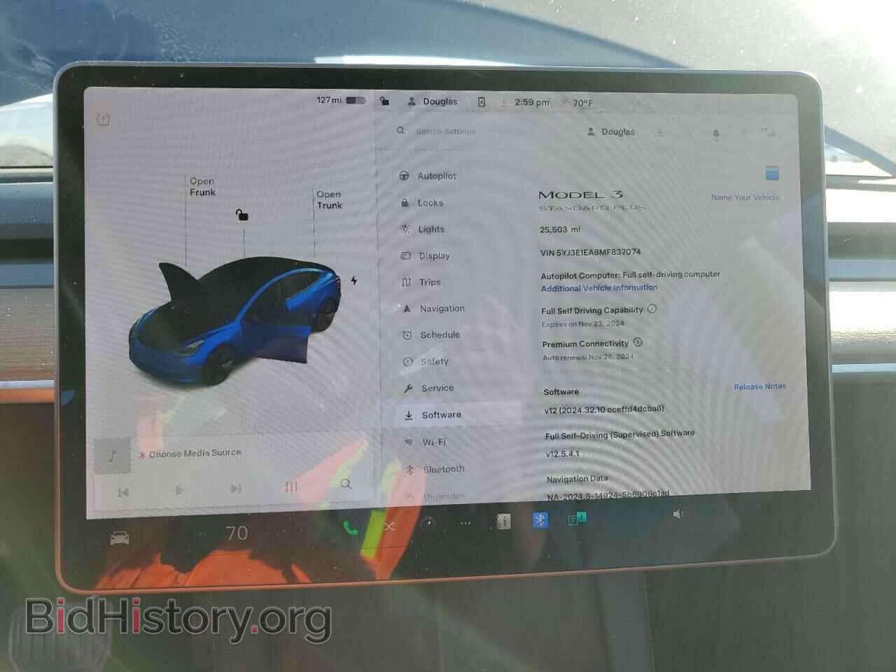 2021 TESLA MODEL 3 - VIN: 5YJ3E1EA8MF837074 - Photo 9