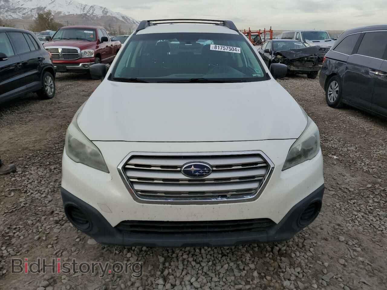 2015 SUBARU OUTBACK - VIN: 4S4BSBAC6F3224500 - Фото 5