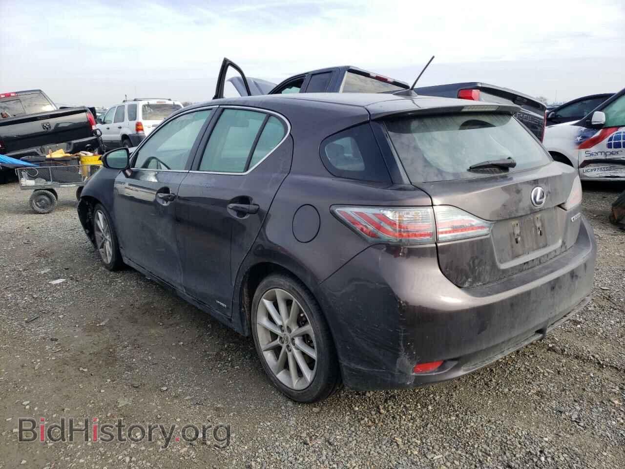 2011 LEXUS CT 200 - VIN: JTHKD5BH5B2018657 - Фото 2