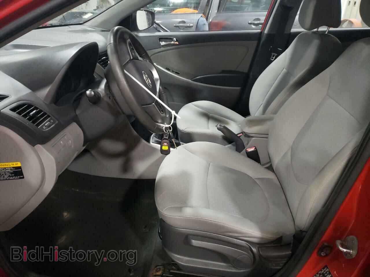 2012 HYUNDAI ACCENT - VIN: KMHCU5AE3CU048514 - Фото 7