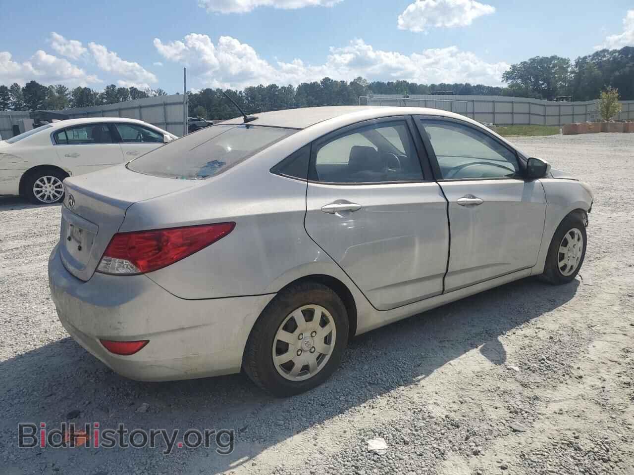 2014 HYUNDAI ACCENT - VIN: KMHCT4AE4EU683337 - Фото 3