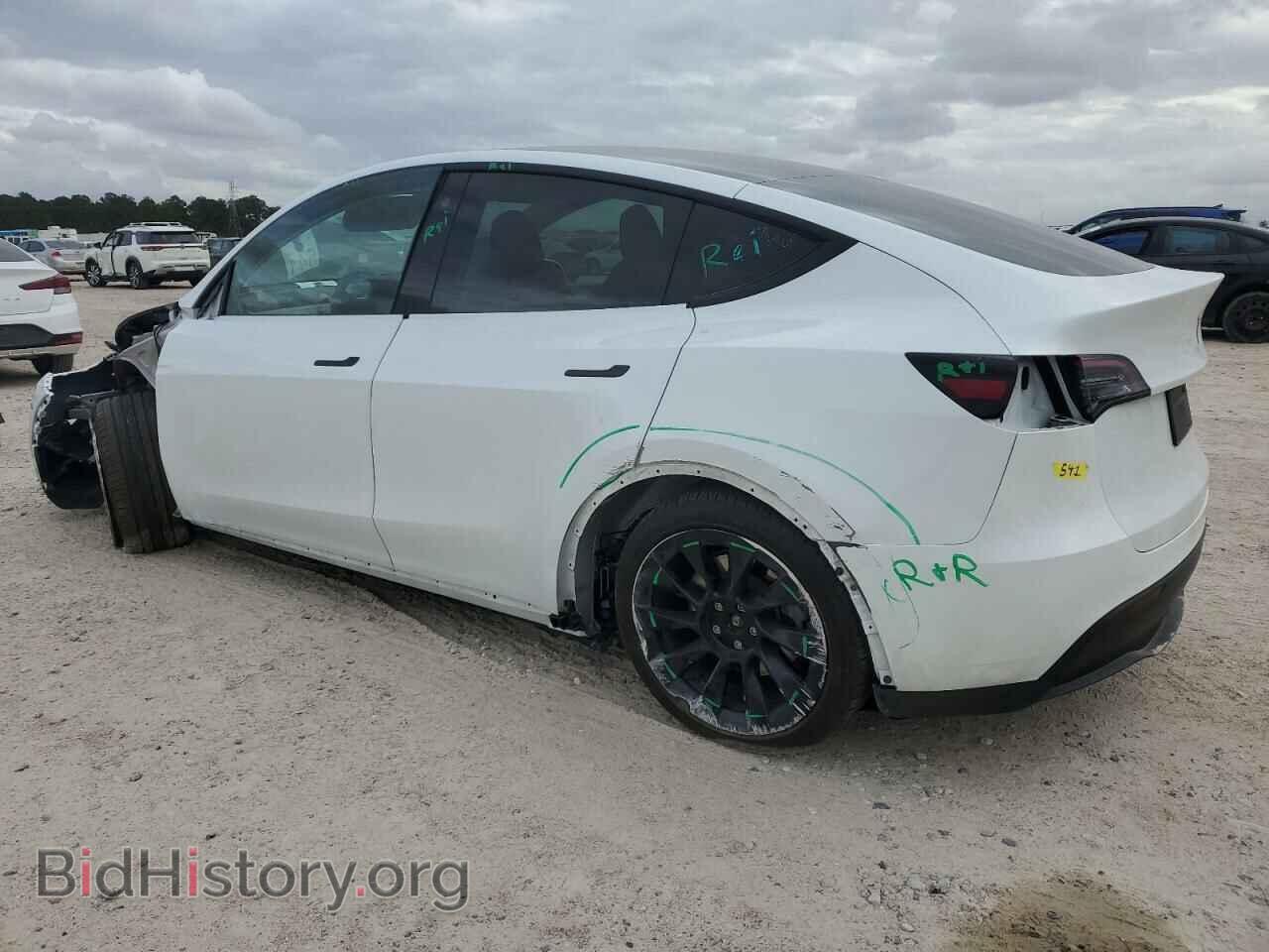 2023 TESLA MODEL Y - VIN: 7SAYGAEE0PF710202 - Фото 2
