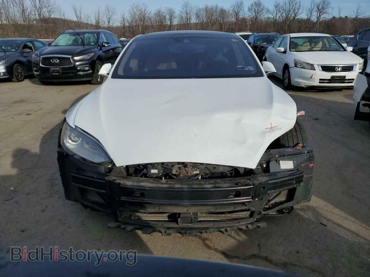 2015 TESLA MODEL S - VIN: 5YJSA1E27FF115694 - Фото 5