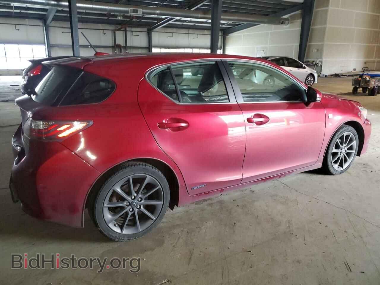 2012 LEXUS CT 200 - VIN: JTHKD5BH8C2067966 - Фото 3
