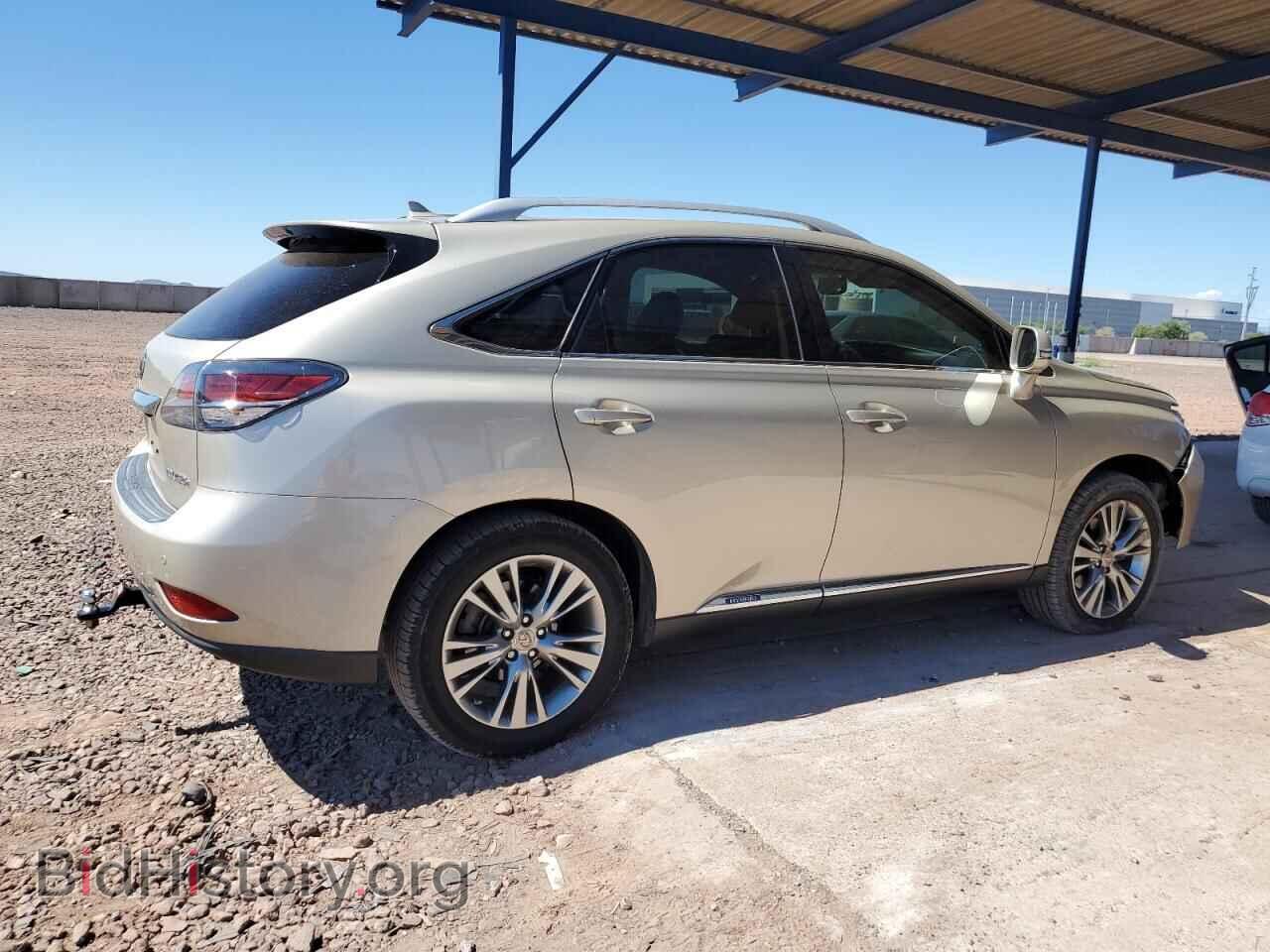 2013 LEXUS RX450 - VIN: JTJBC1BA3D2437798 - Фото 3
