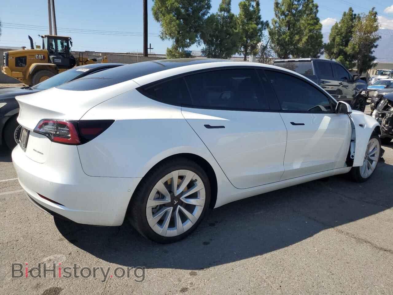 2022 TESLA MODEL 3 - VIN: 5YJ3E1EB8NF243370 - Фото 3