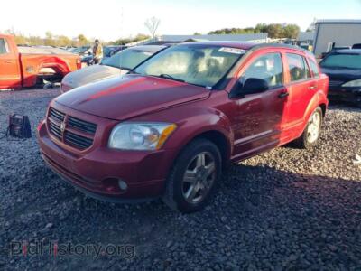 2007 Dodge CALIBER SXT, red — VIN 1B3HB48B67D407920, Copart