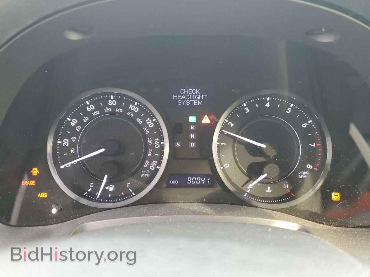 2012 LEXUS IS - VIN: JTHFF2C20C2525584 - Photo 9