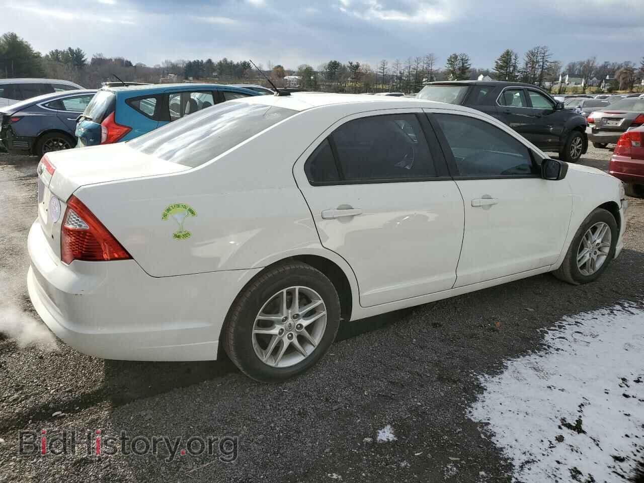 2012 FORD FUSION - VIN: 3FAHP0GA3CR373394 - Фото 3