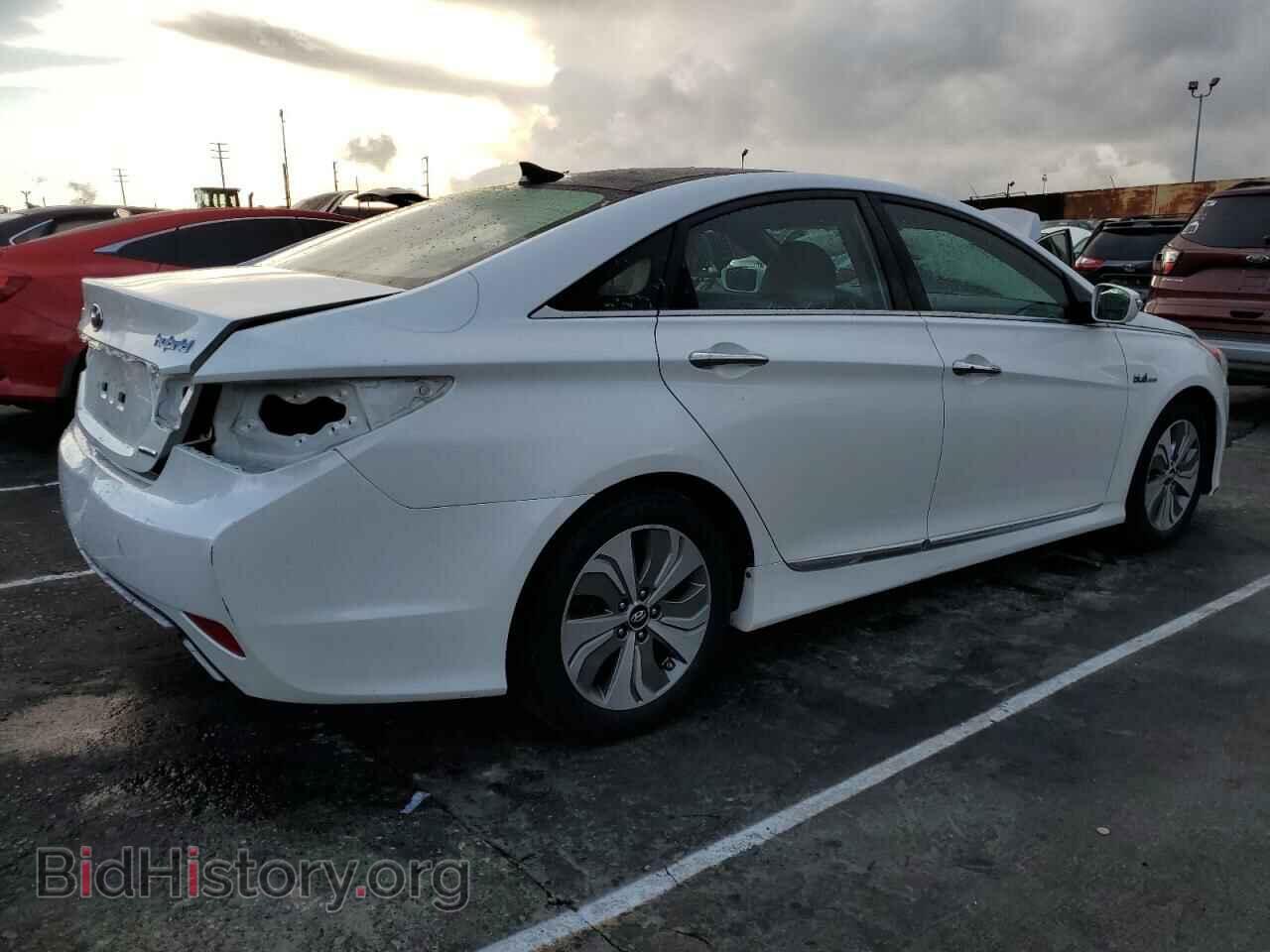 2014 HYUNDAI SONATA - VIN: KMHEC4A42EA116139 - Фото 3