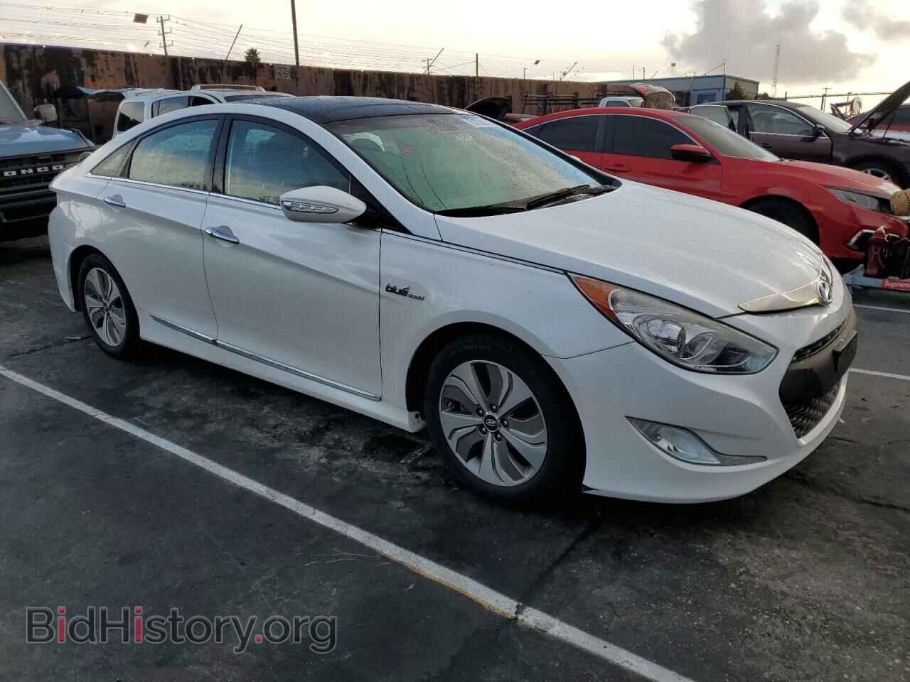 2014 HYUNDAI SONATA - VIN: KMHEC4A42EA116139 - Фото 4