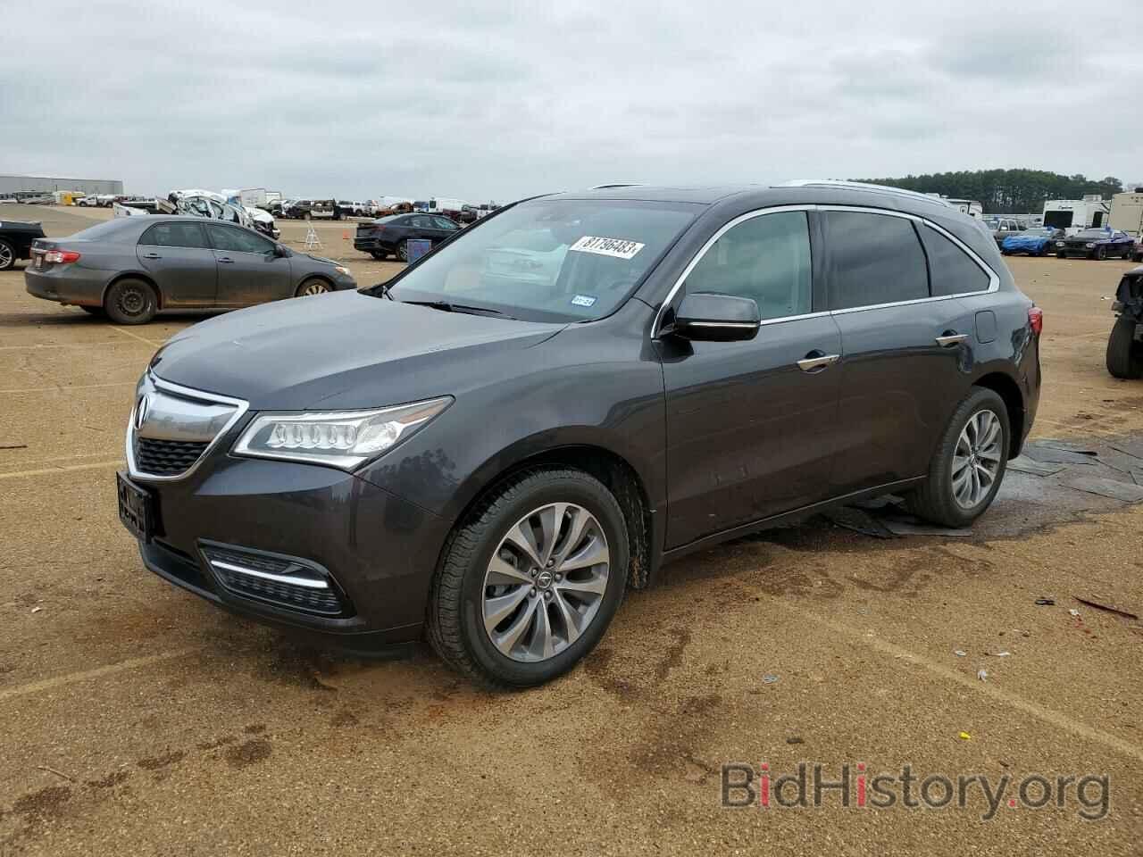 Photo 5FRYD4H43EB037430 - ACURA MDX 2014