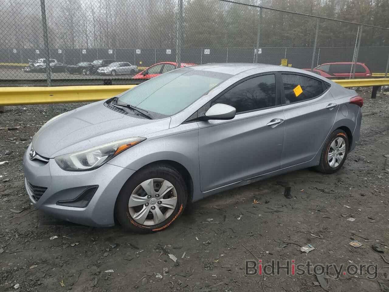 Фотография 5NPDH4AE3GH757306 - HYUNDAI ELANTRA 2016