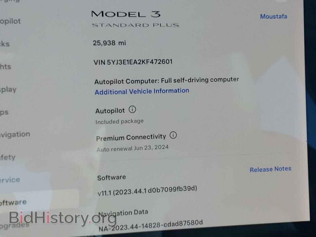 2019 TESLA MODEL 3 - VIN: 5YJ3E1EA2KF472601 - Фото 9
