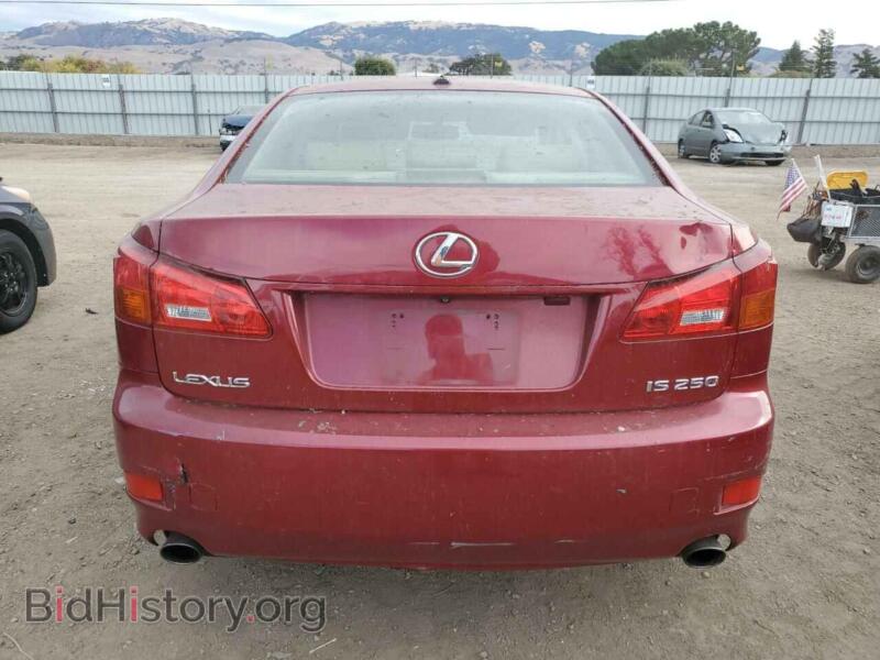 2008 Lexus IS (VIN JTHBK262X82078680) — фото 6 из 12