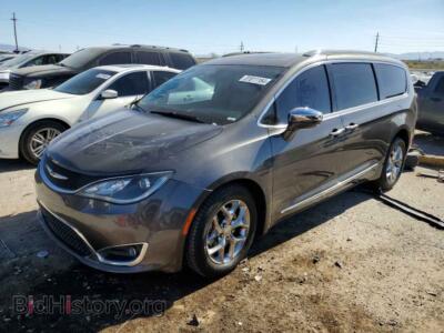 2017 Chrysler PACIFICA Limited, charcoal — VIN 2C4RC1GG9HR533201, Copart