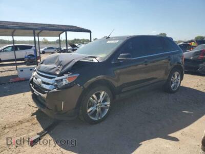 2013 Ford EDGE Limited, коричневый — VIN 2FMDK4KC2DBC51175, Copart