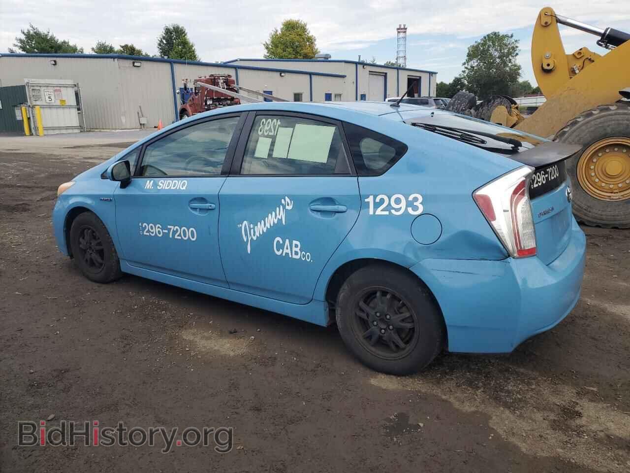 2013 TOYOTA PRIUS - VIN: JTDKN3DU2D1635892 - Фото 2