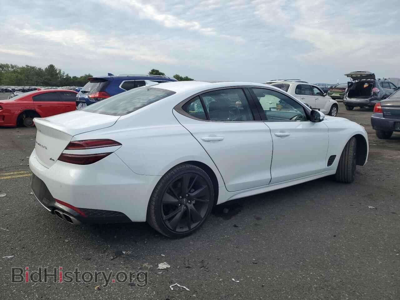 2023 GENESIS G70 BASE - VIN: KMTG34TA9PU112253 - Photo 3