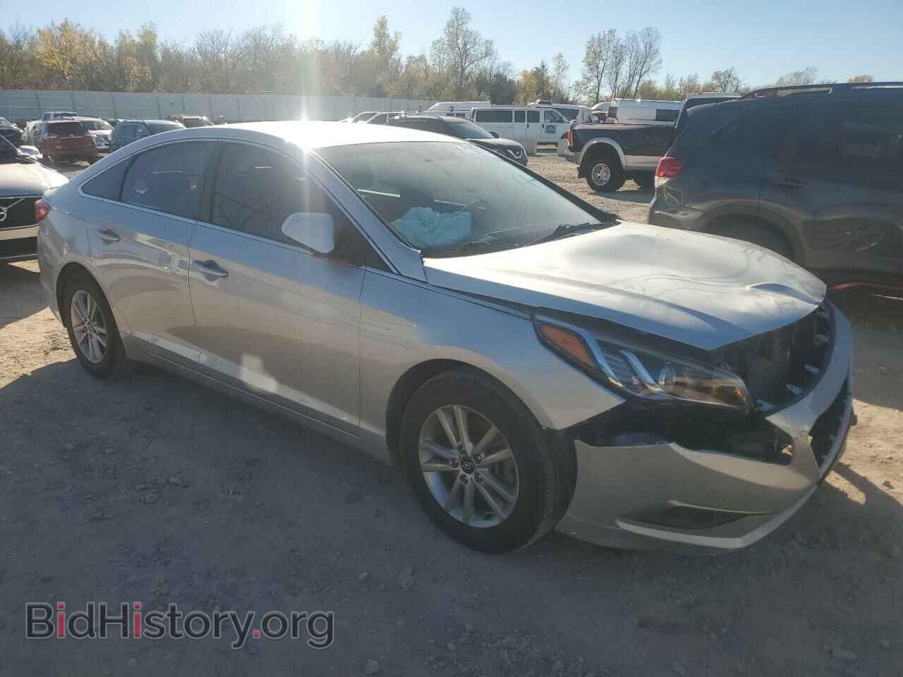 2017 HYUNDAI SONATA - VIN: 5NPE24AF6HH589502 - Фото 4