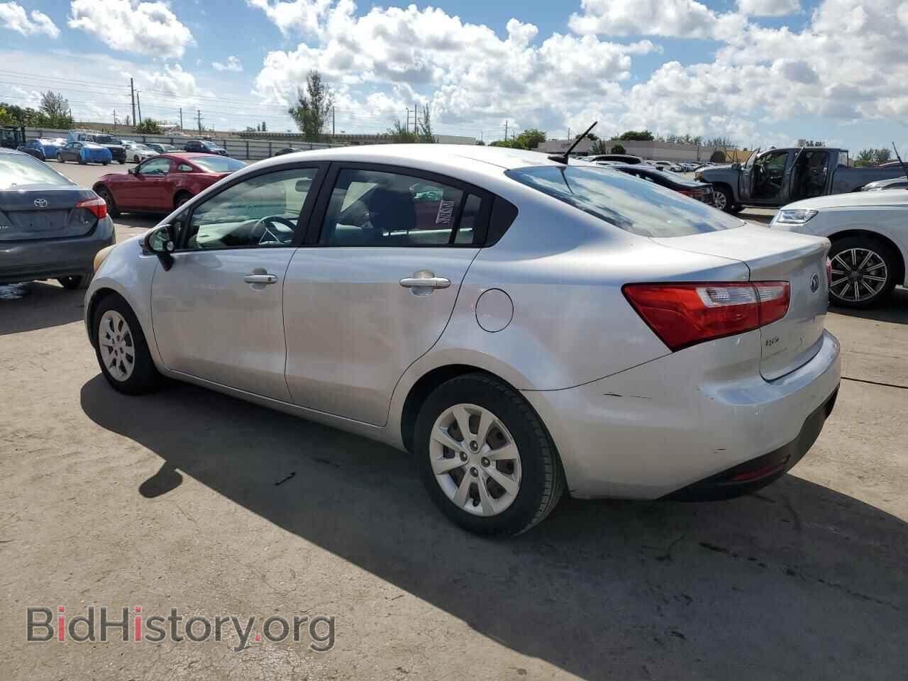 2014 KIA RIO - VIN: KNADM4A37E6400967 - Фото 2