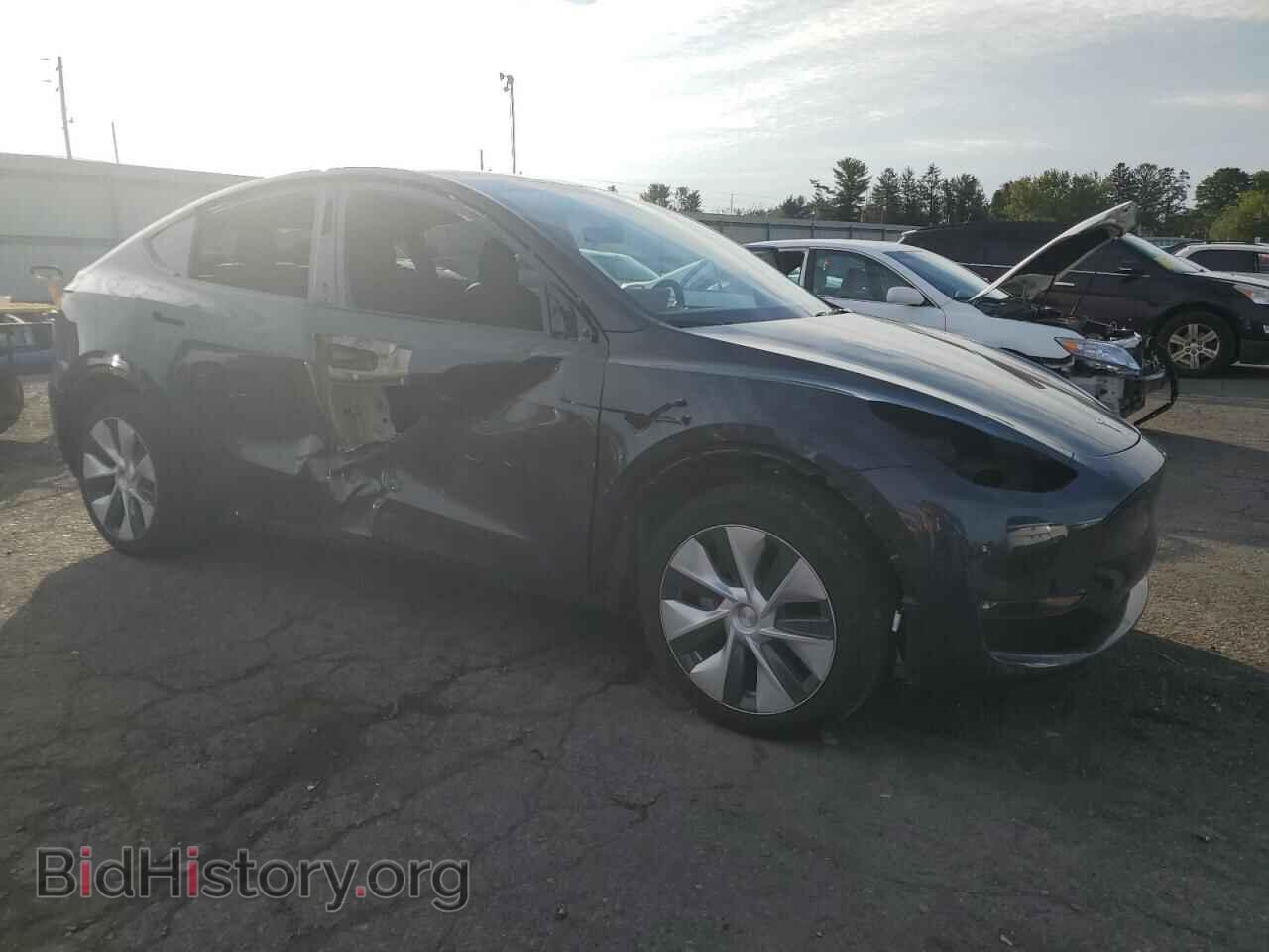 2024 TESLA MODEL Y - VIN: 7SAYGAEE9RF062278 - Фото 4