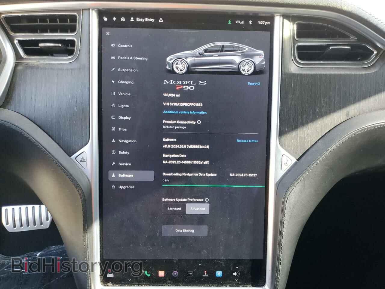 2012 TESLA MODEL S - VIN: 5YJSA1DP5CFP01853 - Photo 9