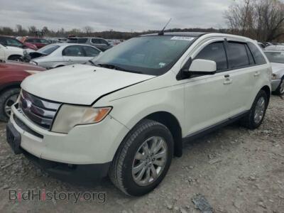 2010 Ford EDGE SEL, белый — VIN 2FMDK3JC8ABA48752, Copart