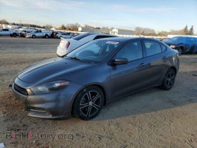 2015 Dodge DART SXT, charcoal — VIN 1C3CDFBBXFD251911, Copart