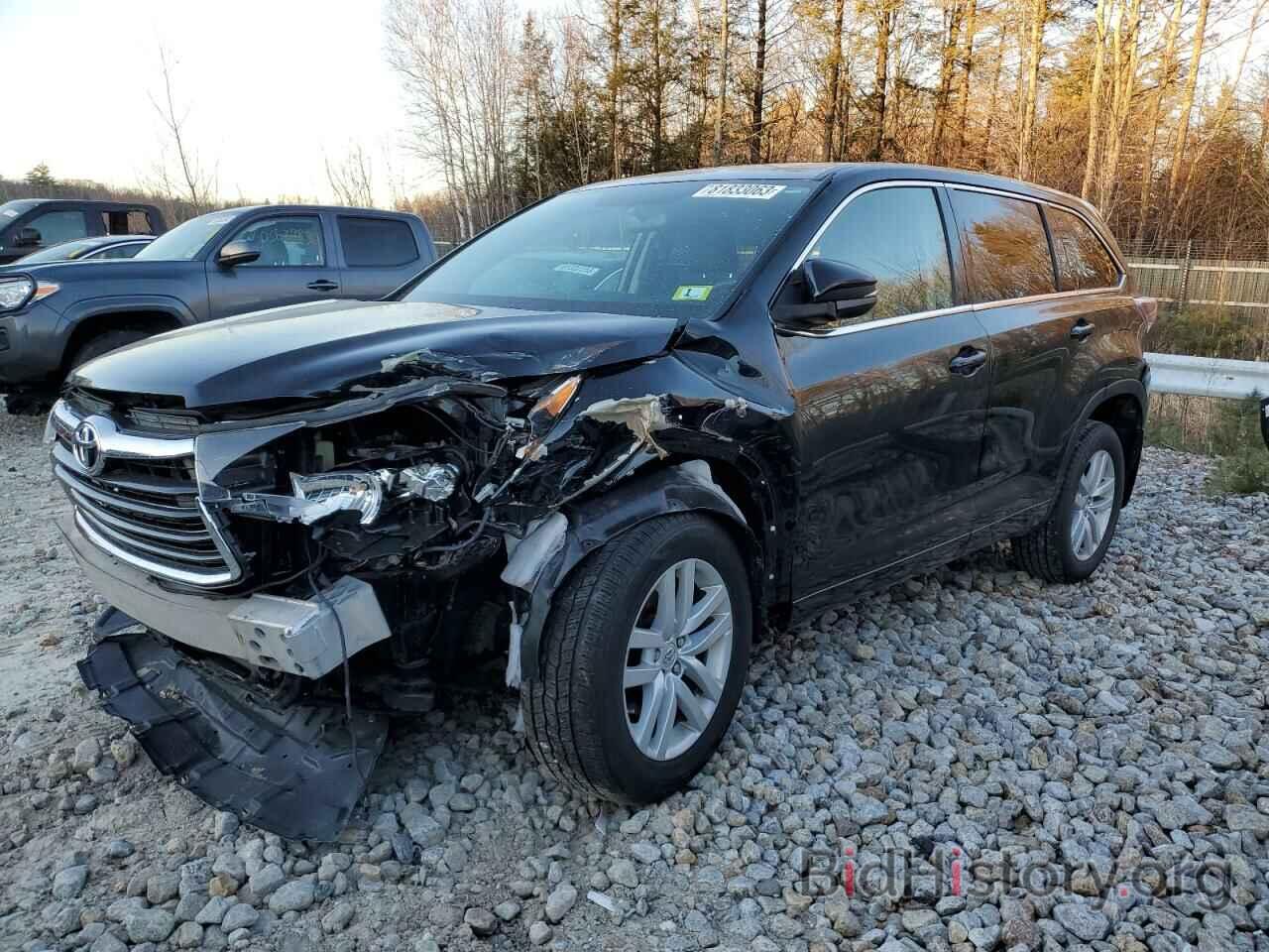 Photo 5TDBKRFH8ES041288 - TOYOTA HIGHLANDER 2014