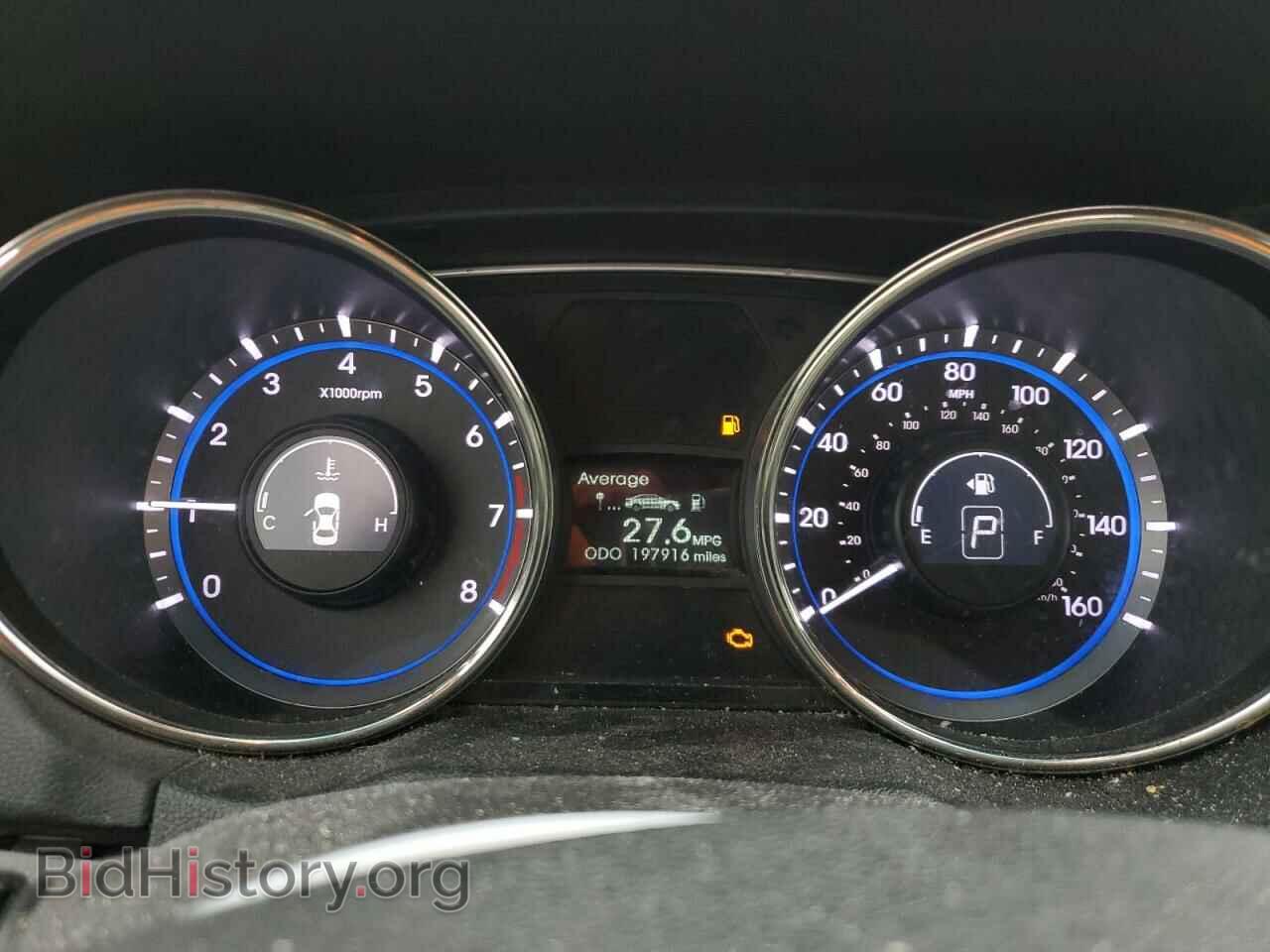 2012 HYUNDAI SONATA - VIN: 5NPEC4AC3CH427399 - Фото 9