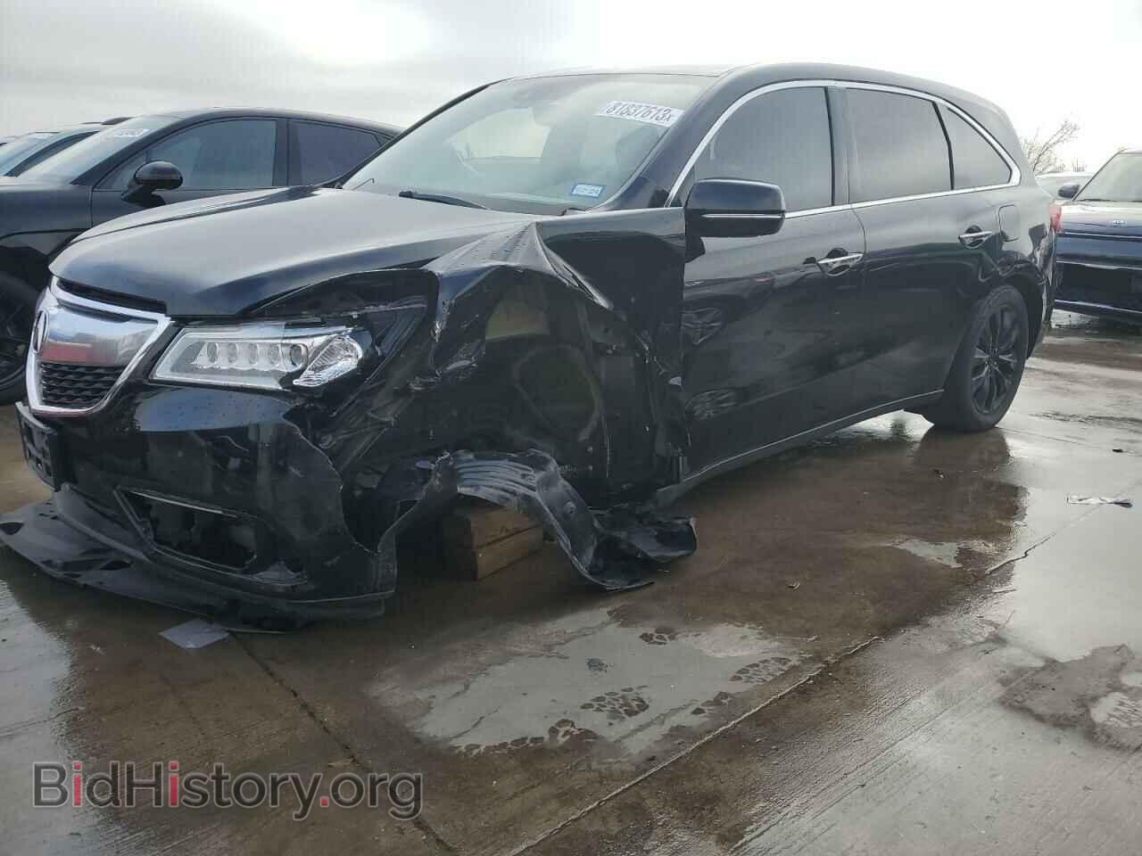 Photo 5FRYD3H40FB012643 - ACURA MDX 2015