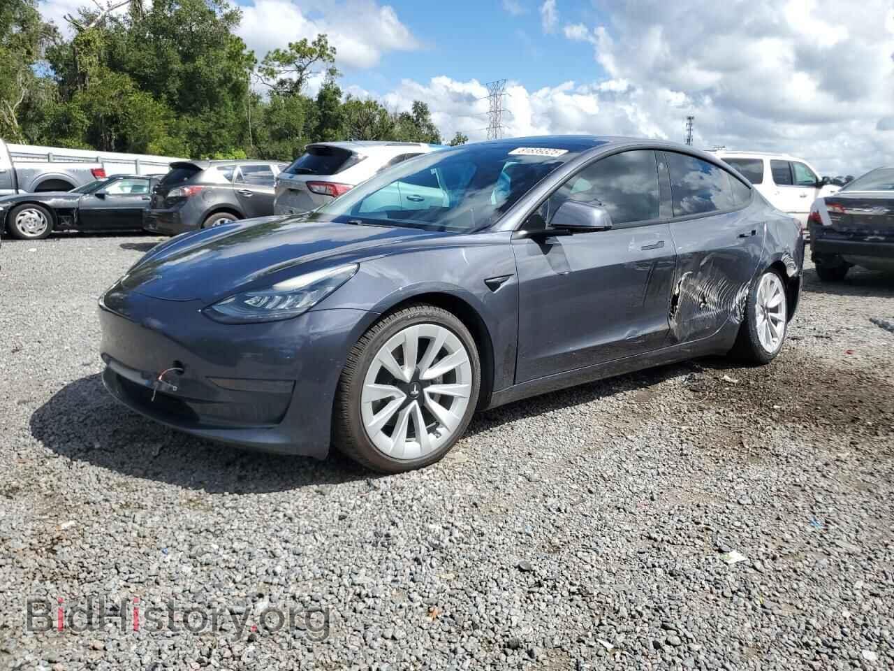 Photo 5YJ3E1EA7MF856649 - TESLA MODEL 3 2021