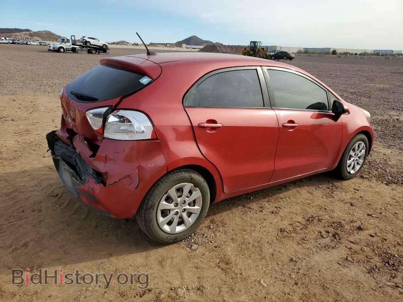 2013 KIA RIO - VIN: KNADM5A38D6100262 - Фото 3