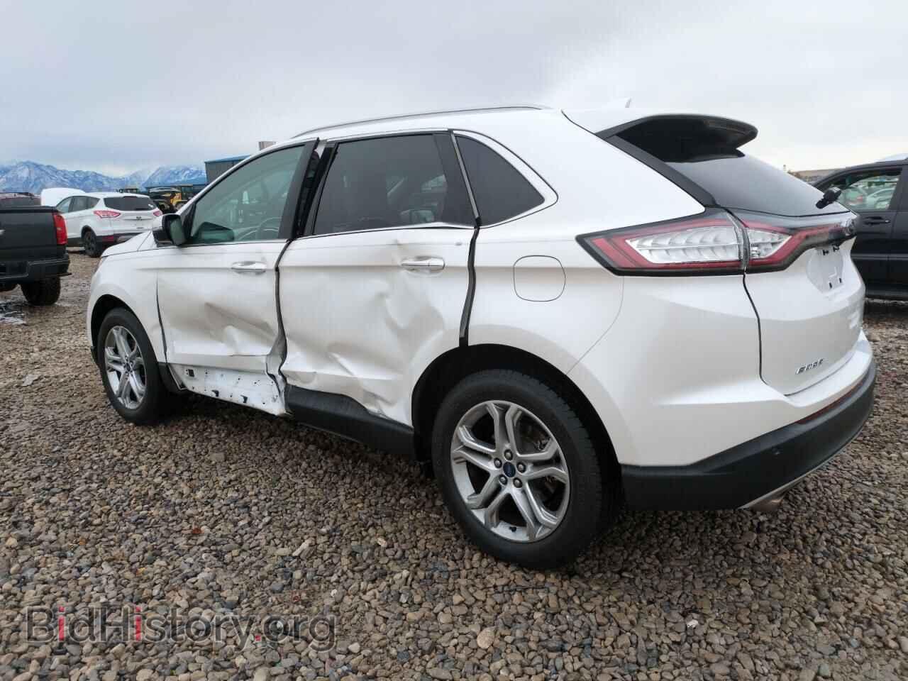 2015 FORD EDGE - VIN: 2FMTK4K9XFBB35645 - Фото 2