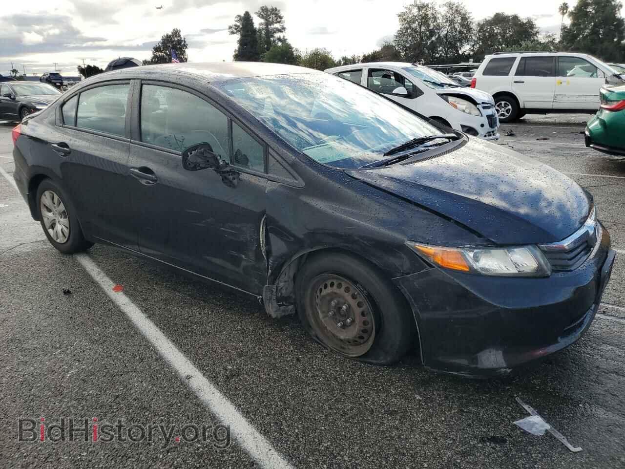 2012 HONDA CIVIC - VIN: 2HGFB2F57CH612006 - Фото 4