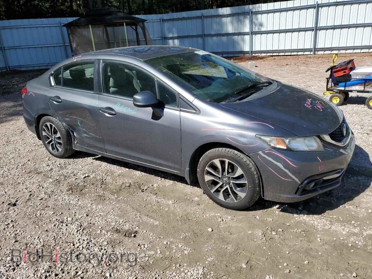 2013 HONDA CIVIC - VIN: 19XFB2F93DE072510 - Фото 4