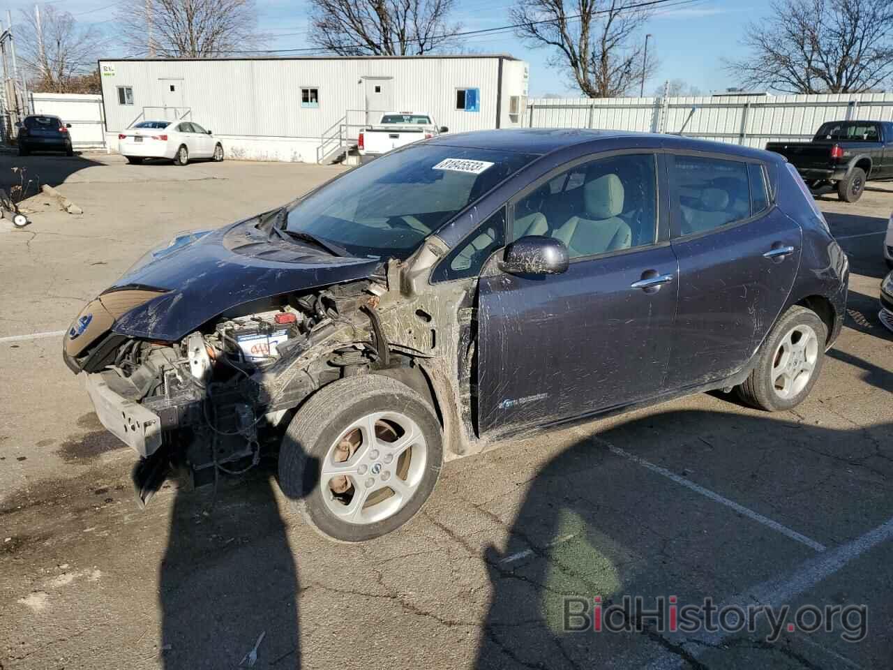 Photo 1N4AZ0CP4DC411009 - NISSAN LEAF 2013