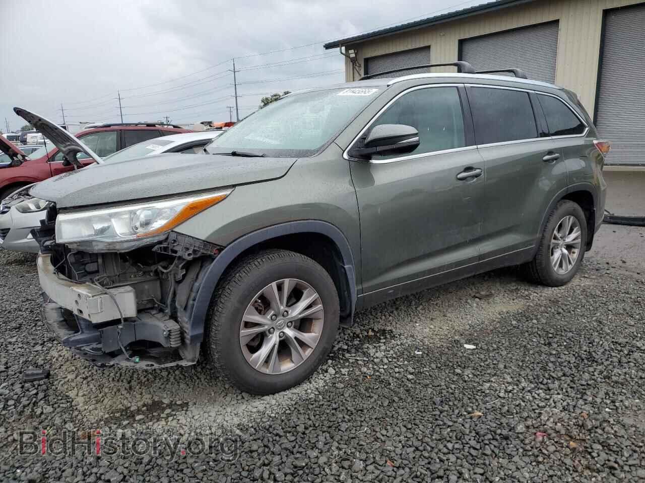 Photo 5TDJKRFH5FS090977 - TOYOTA HIGHLANDER 2015