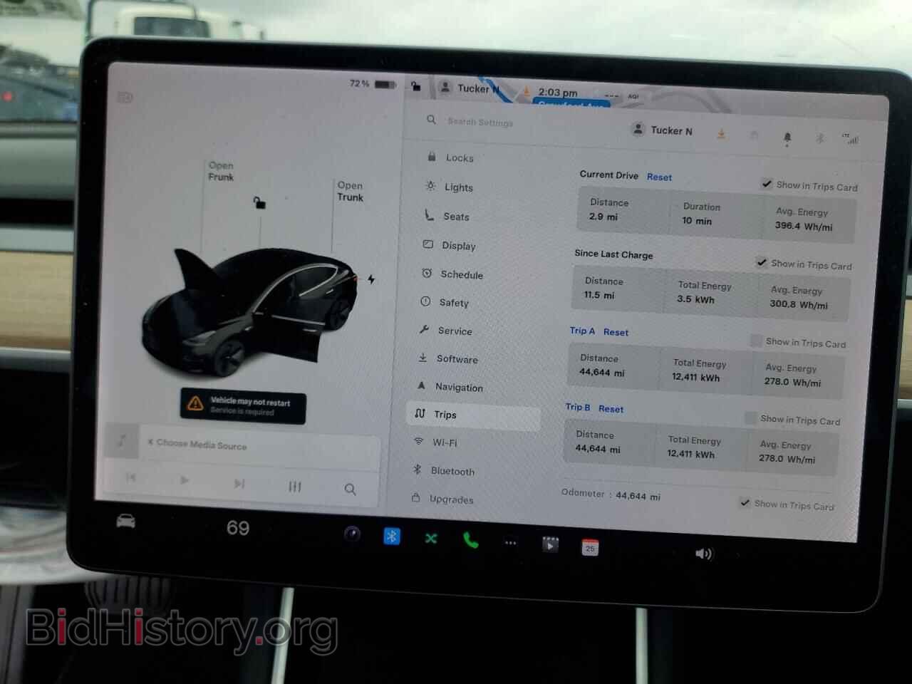 2019 TESLA MODEL 3 - VIN: 5YJ3E1EB9KF385481 - Фото 9
