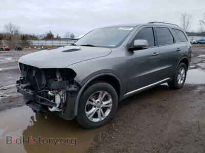 2012 Dodge DURANGO Crew, серый — VIN 1C4RDJDG2CC144533, Copart