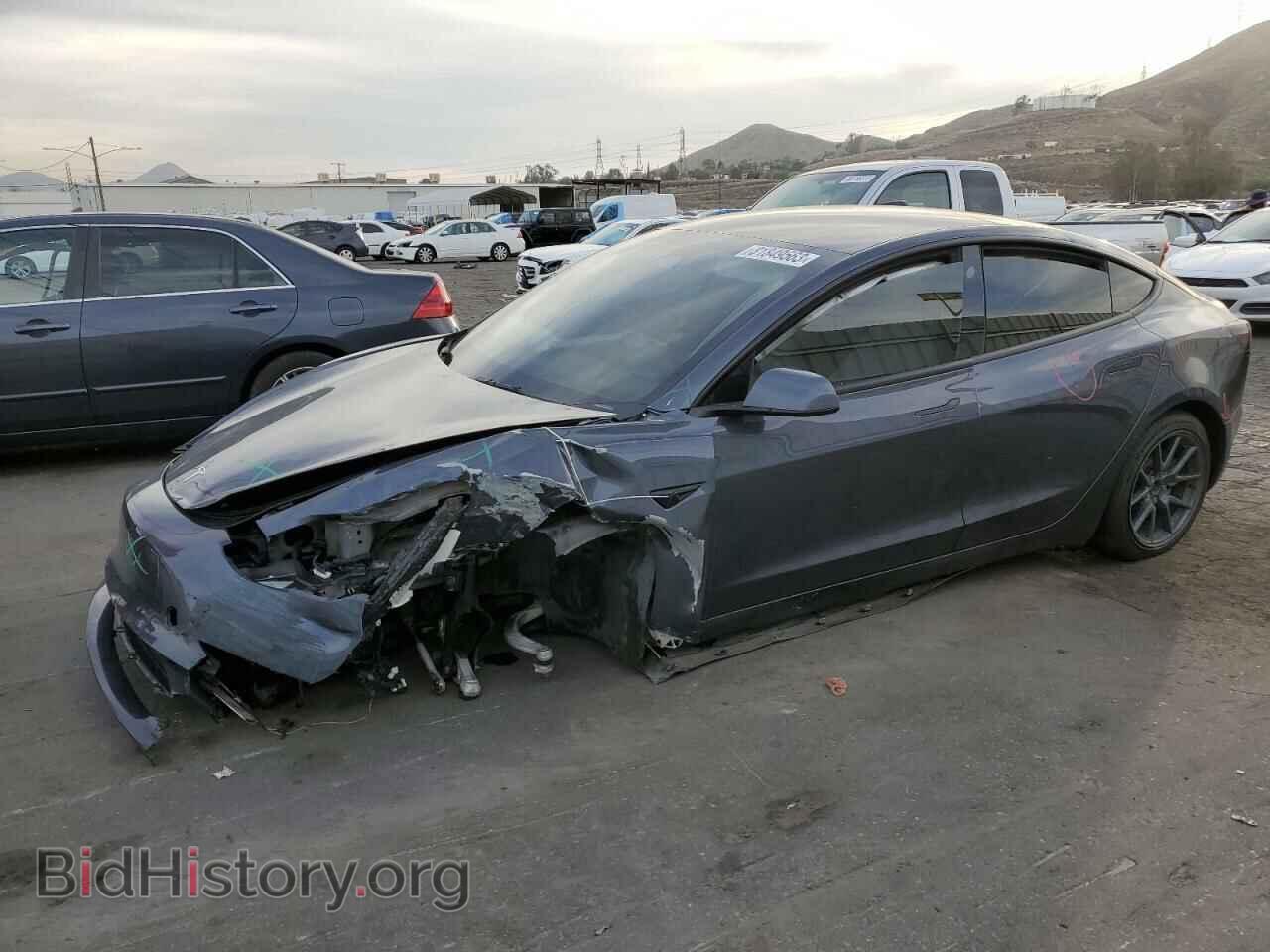 Photo 5YJ3E1EB1NF342094 - TESLA MODEL 3 2022