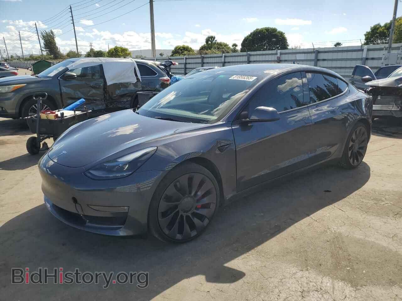 Photo 5YJ3E1ECXPF623841 - TESLA MODEL 3 2023