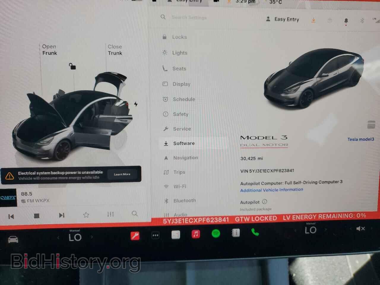 2023 TESLA MODEL 3 - VIN: 5YJ3E1ECXPF623841 - Фото 9