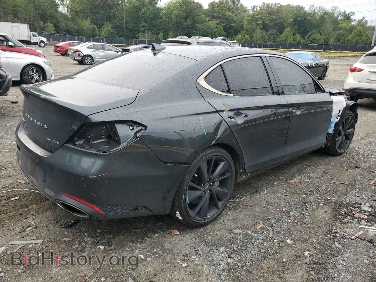 2022 GENESIS G70 BASE - VIN: KMTG54TE4NU082993 - Photo 3