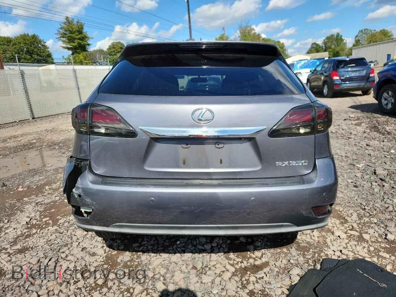 2013 LEXUS RX350 - VIN: 2T2BK1BA5DC177150 - Фото 6