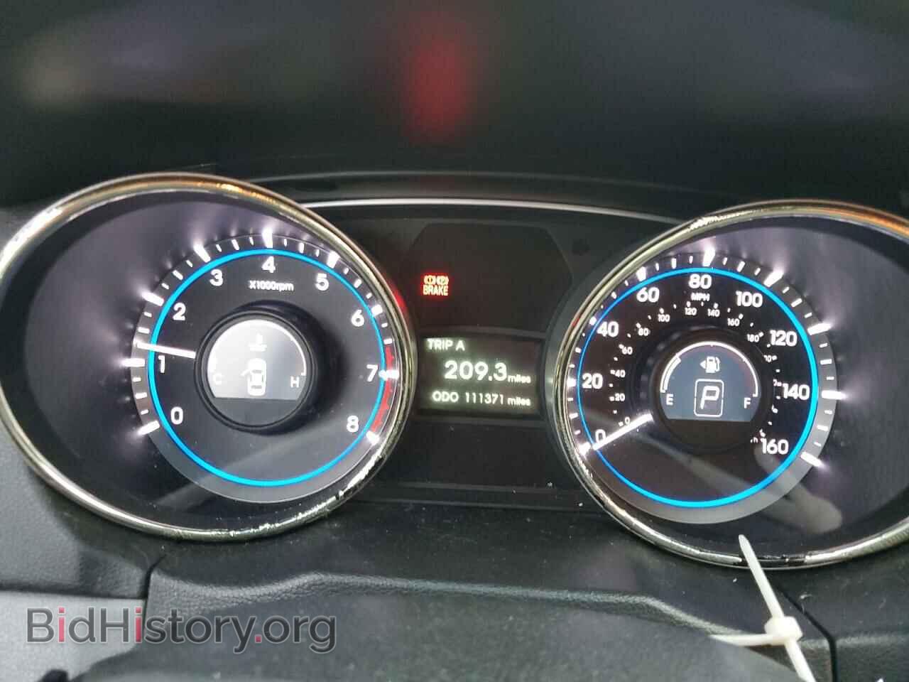 2013 HYUNDAI SONATA - VIN: 5NPEC4ABXDH621808 - Фото 9
