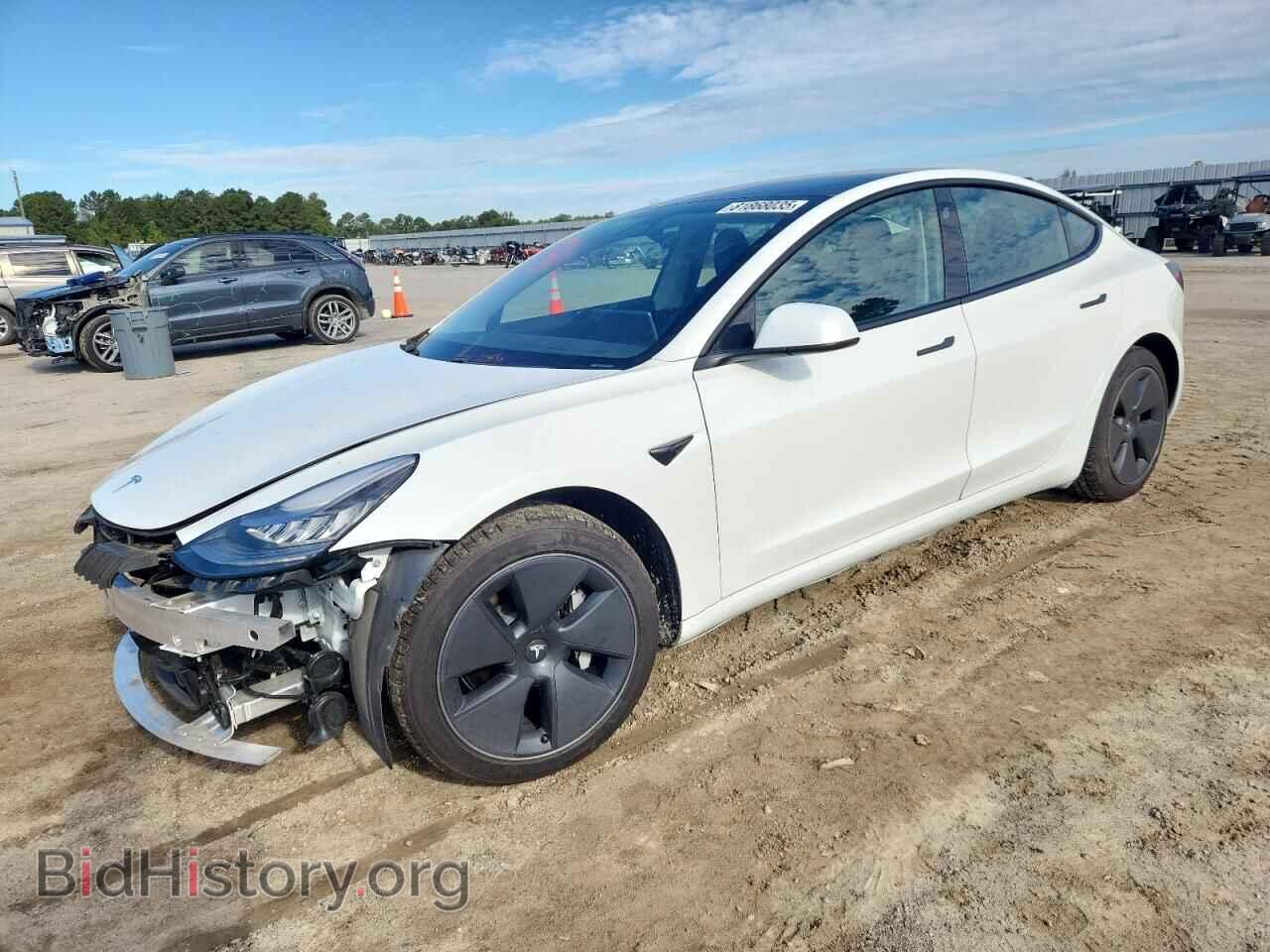 Photo 5YJ3E1EB8MF849296 - TESLA MODEL 3 2021
